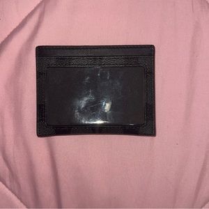 coach slim card holder